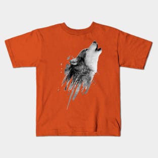 Howling Wolf Kids T-Shirt